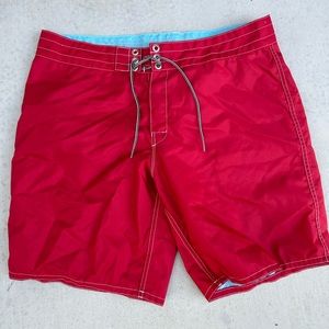 Red Birdwell Beach Britches Boardshorts